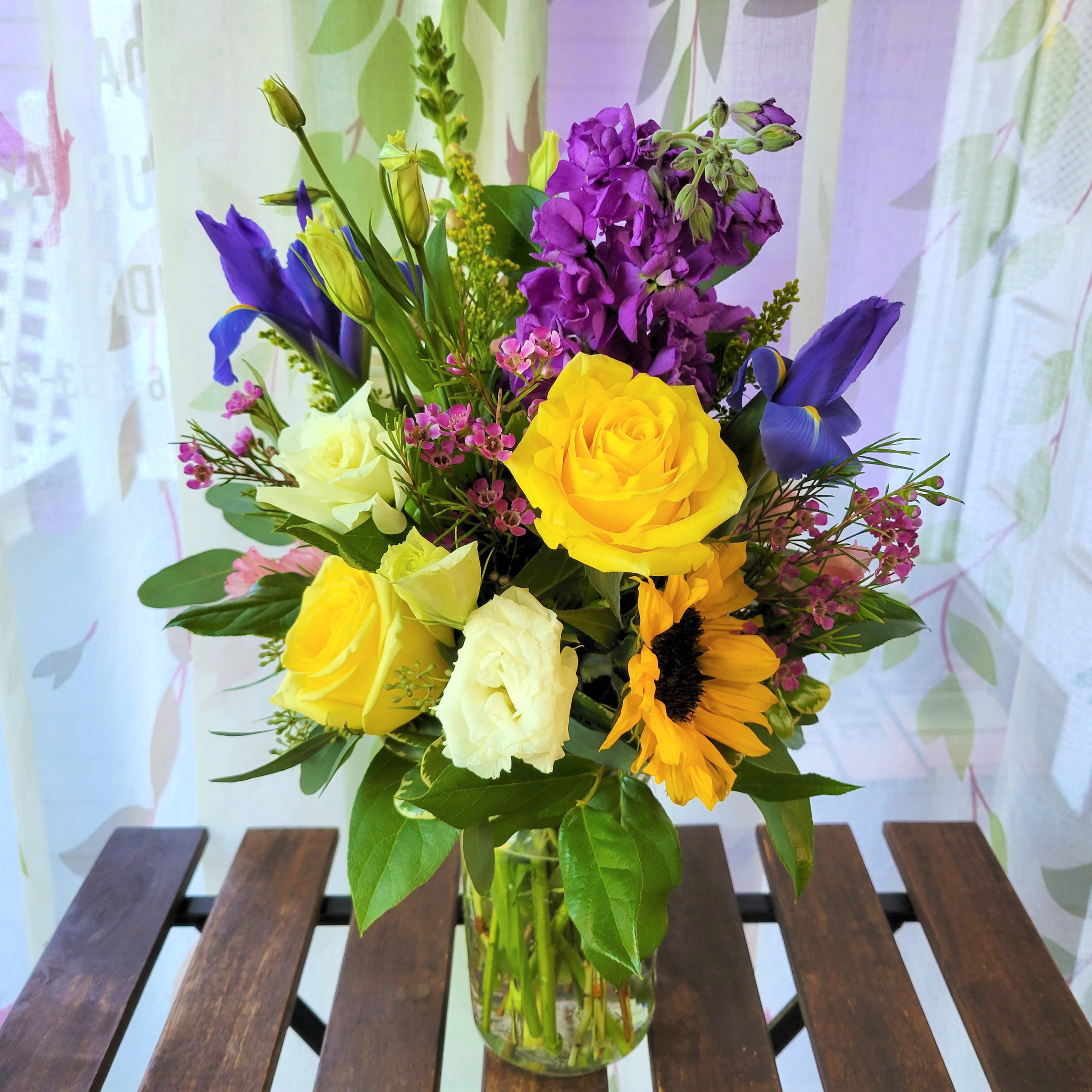 Six Sunflowers  Petals on Prince Floral Arrangements for All Occasions