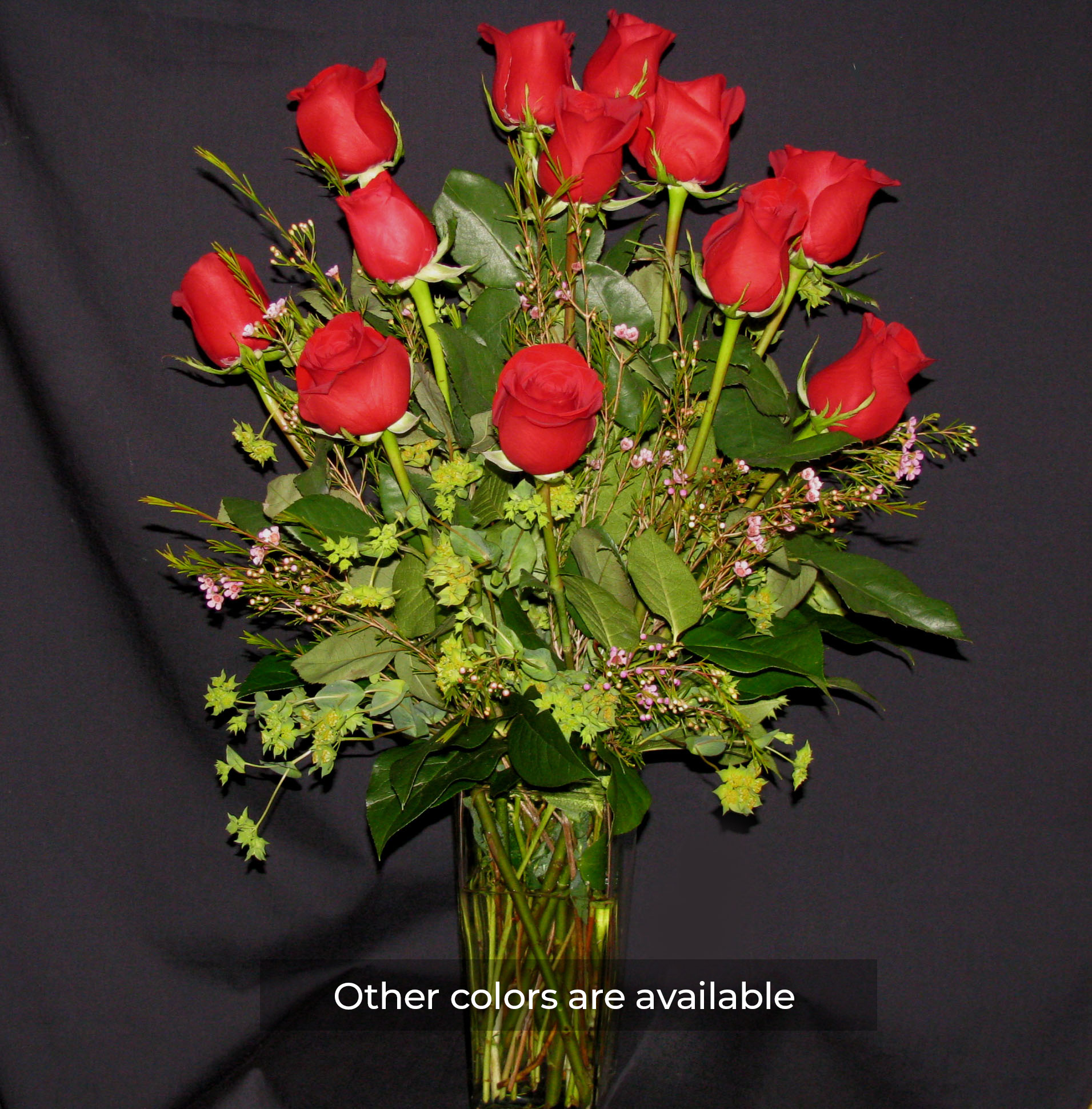 Classic Dozen Roses Petals on Prince Floral Arrangements for All Occasions