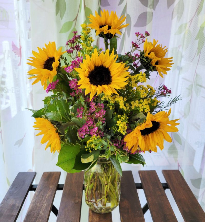 Autumn Sunflowers