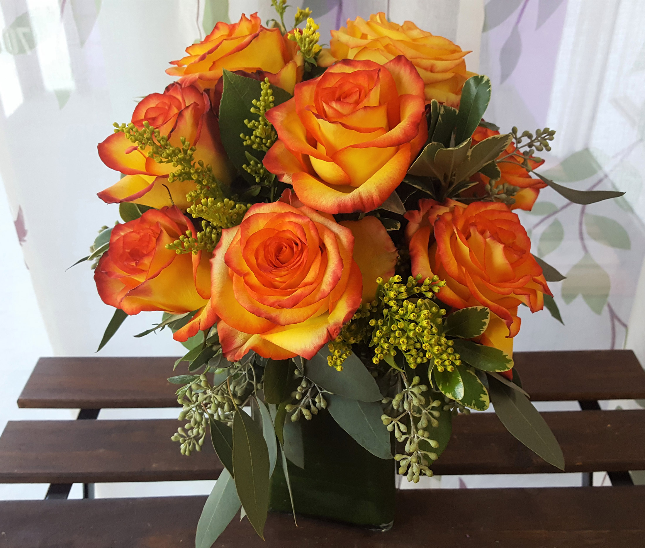 Autumn Dozen Roses | Petals on Prince Floral Arrangements for All Occasions